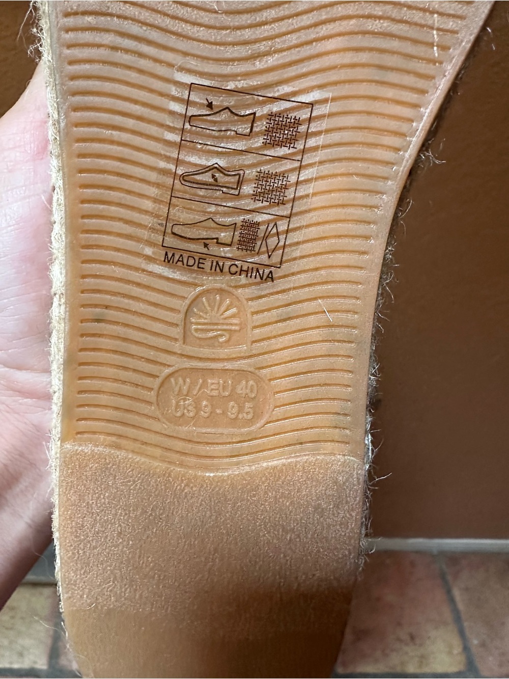 2 for 1 espadrille NWOT 9-9.5 - Picture 6 of 9